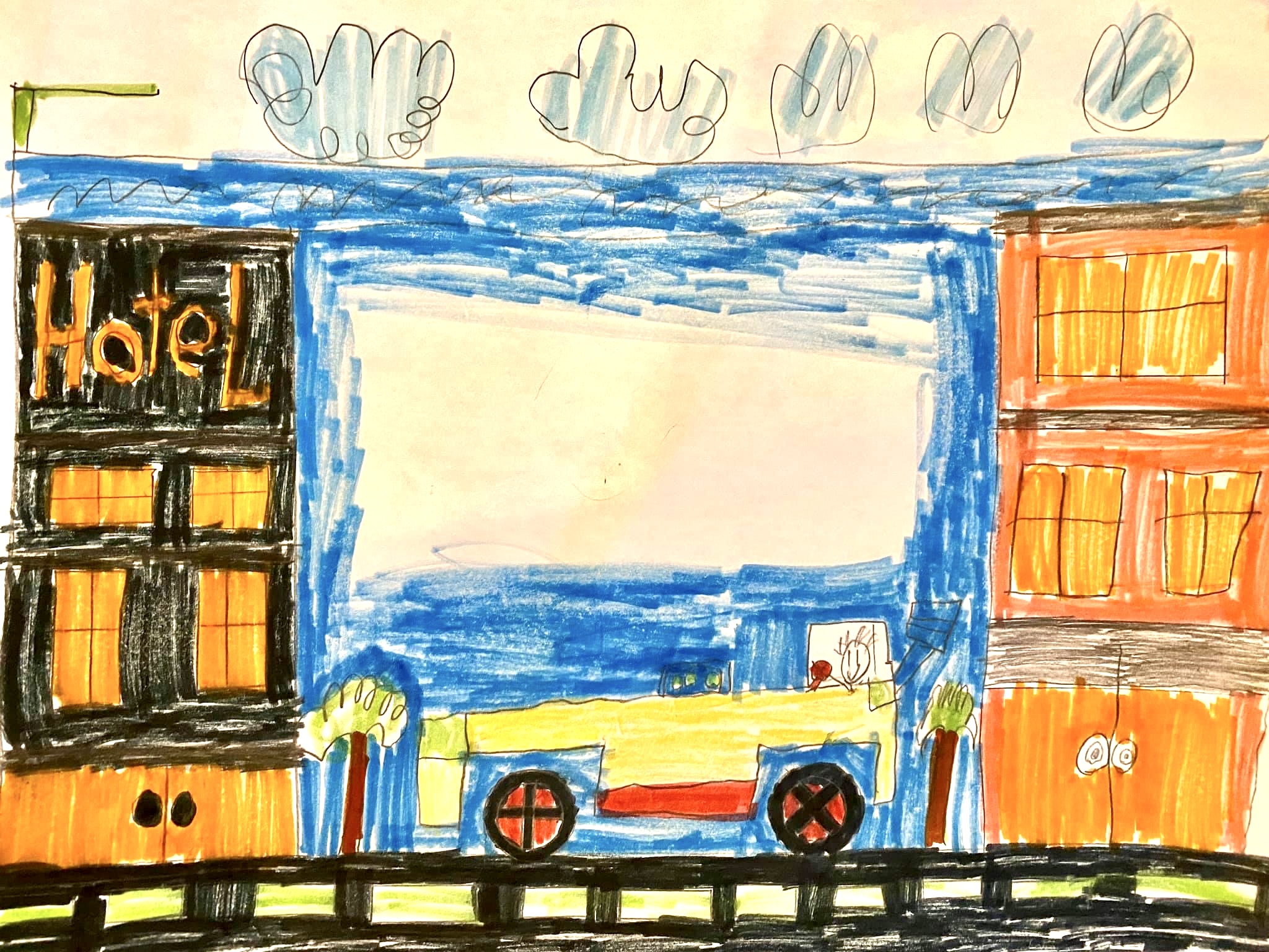 Max's art, 2021. © Shelly Arroyo