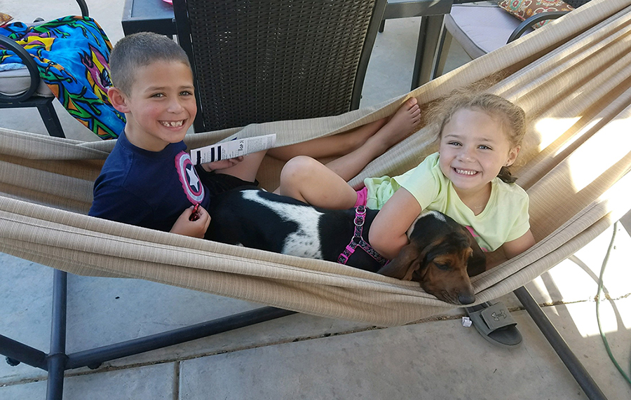 Hammock Kids, 2018. © Shelly Arroyo