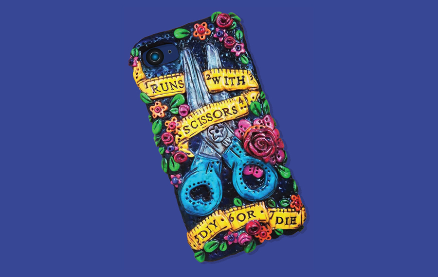 Runs With Scissors case. © Shelly Arroyo