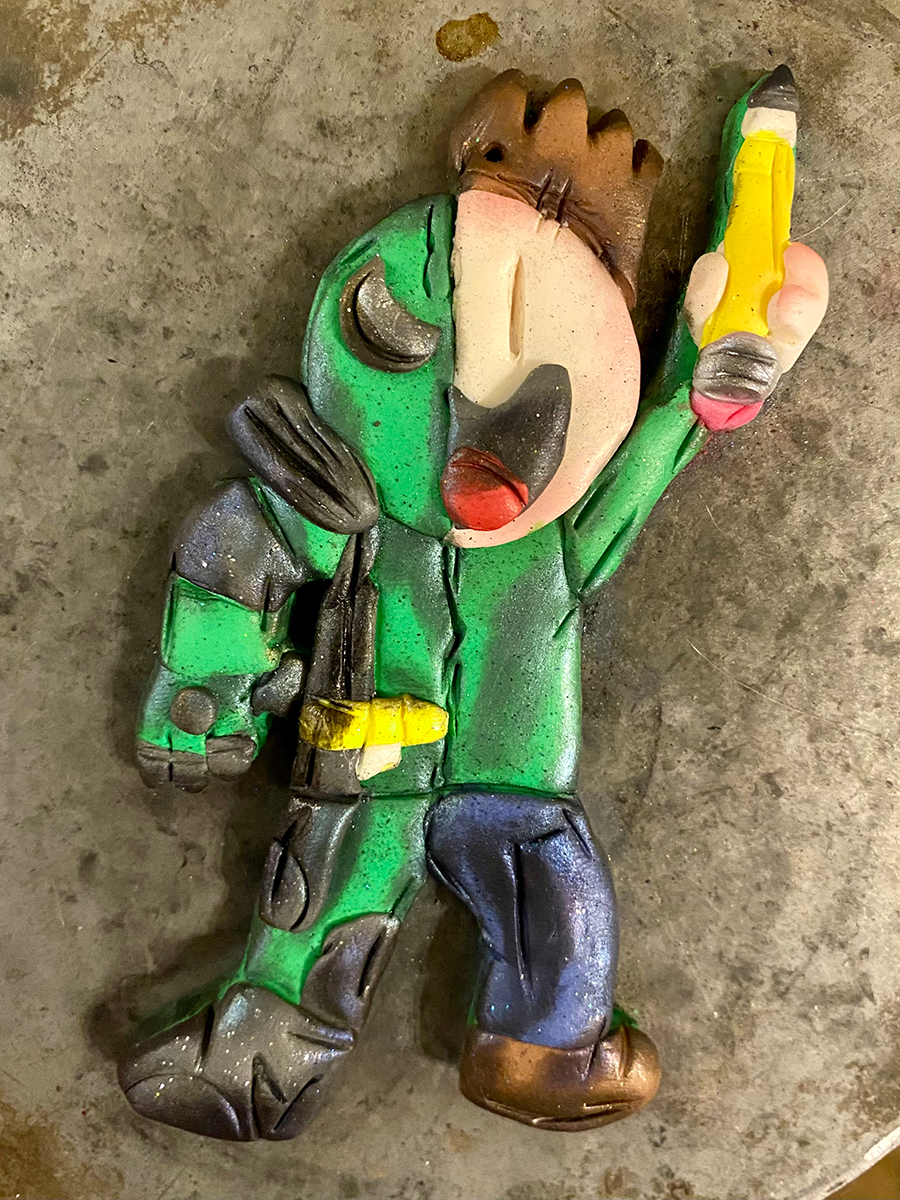 Clay sculpt, © Shelly Arroyo