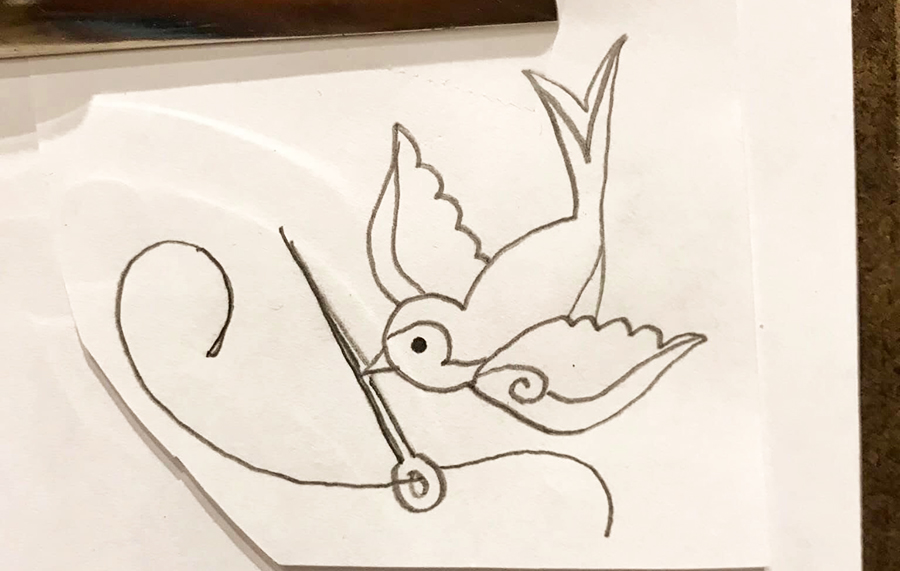 D.I.Y. Mama Sketch 1, © Shelly Arroyo