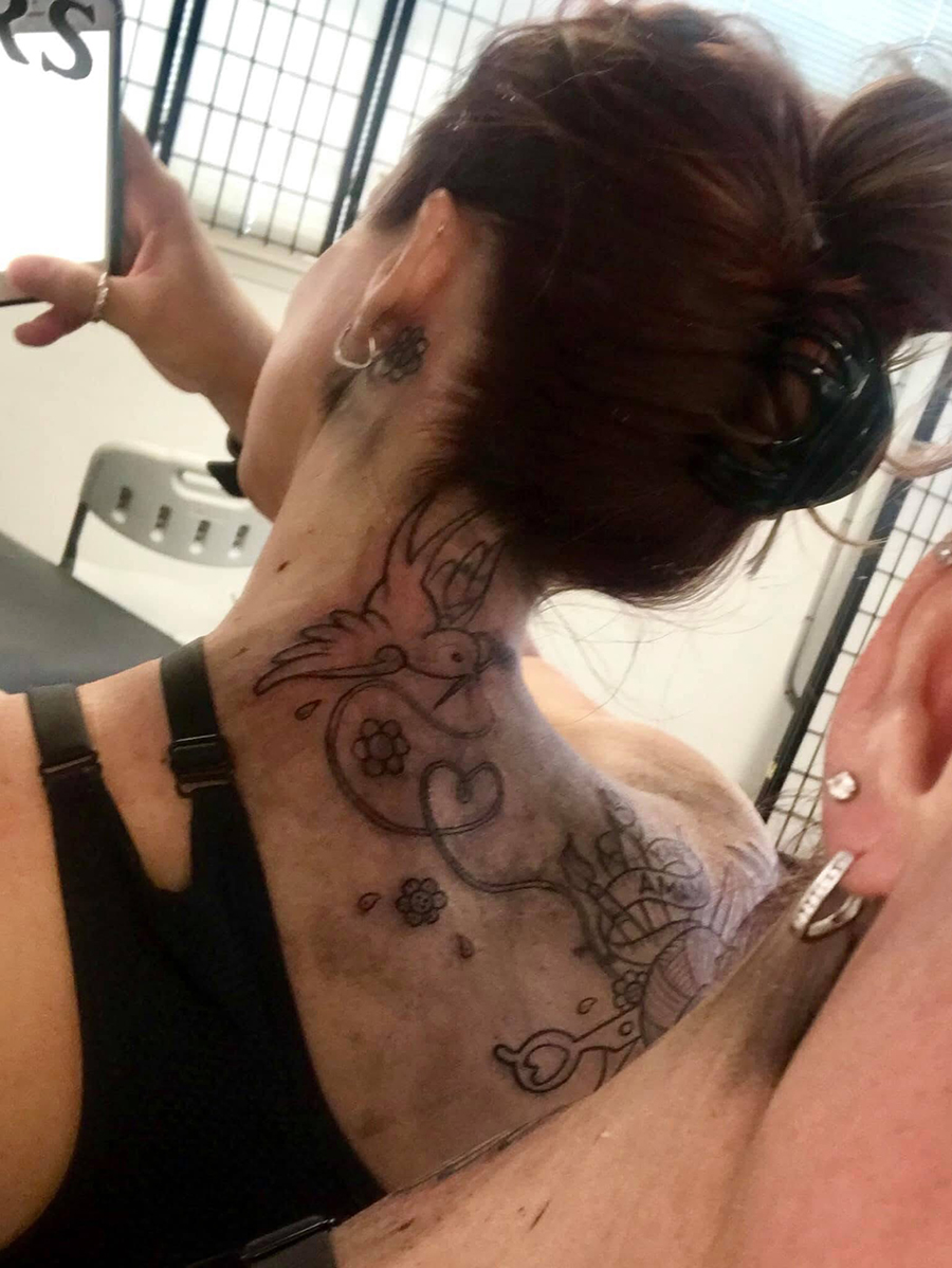 D.I.Y. Mama Rough Tattoo 2, © Shelly Arroyo