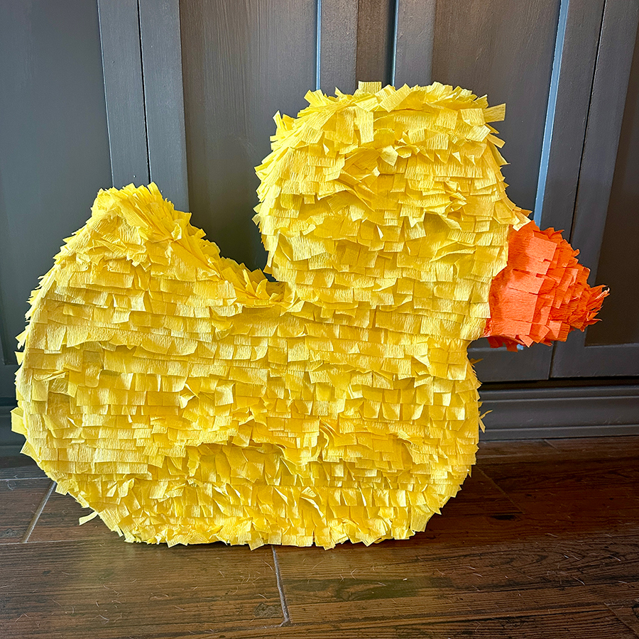 Time for paper mache. © Shelly Arroyo