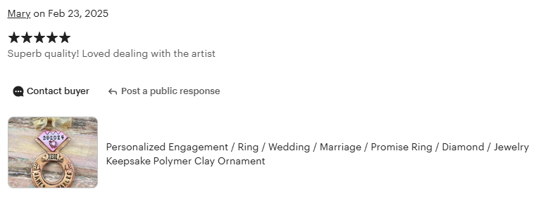 Etsy Review 4, © Shelly Arroyo