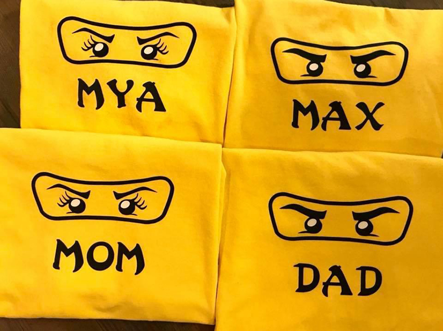 Family T-Shirts. © Shelly Arroyo