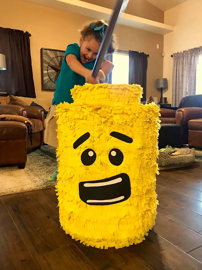 Mya letting Emmit have it. © Shelly Arroyo