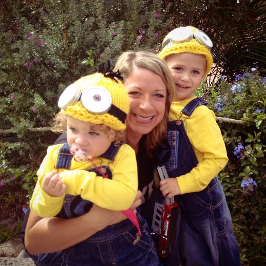 Mom and her minions. © Shelly Arroyo