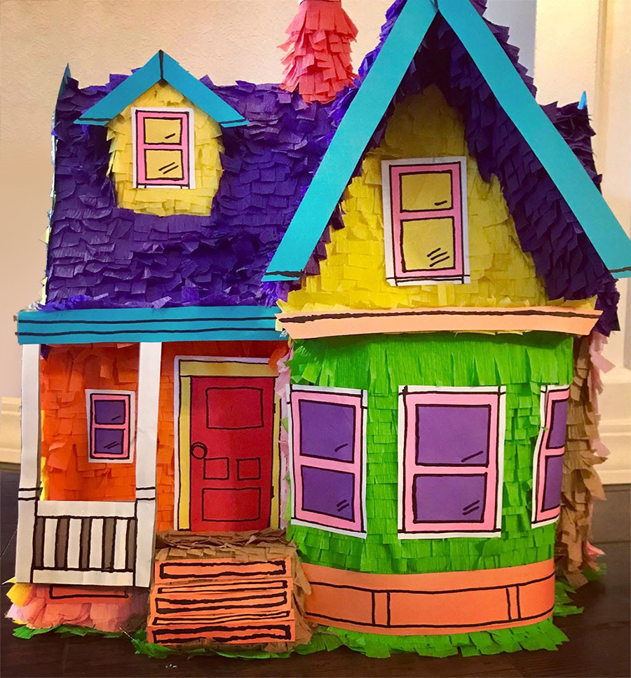 Up House, approx. 2.5 x 2.5 x 2 feet. © Shelly Arroyo