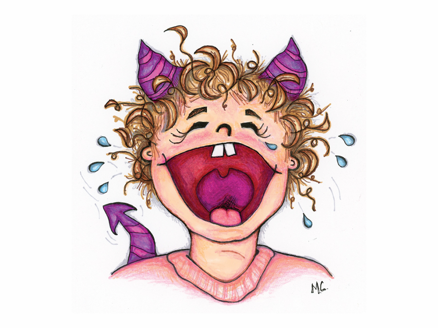 Mya sketch, marker & pencil. © Shelly Arroyo